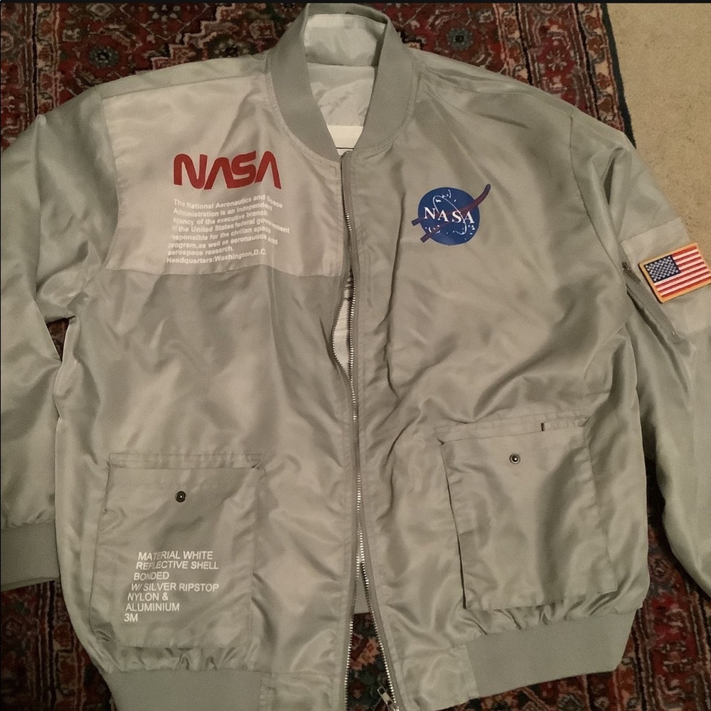 NASA APOLLO SPACE SUIT BOMBER JACKET! 🚀 🪐